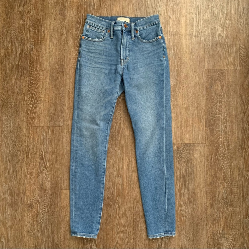 Madewell 9" Mid Rise Skinny Jeans Size 27